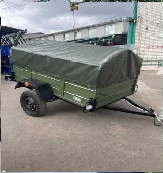 НОВИЙ УНІВЕРСАЛЬНИЙ ПРИЦЕП с завода 2000/1300/410  Доставка. Гарантія.