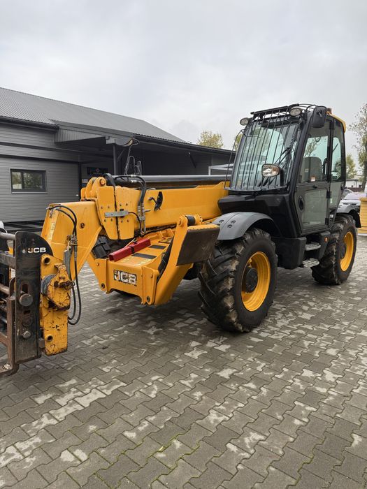 JCB 540 140 Hi-viz Klima Widły Hydr. Serwis Ładowarka Oryginał