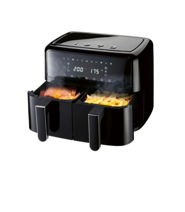 SILVERCREST Podwójna Frytkownica Air Fryer SHLFD 2600 B1 beztłuszczowa