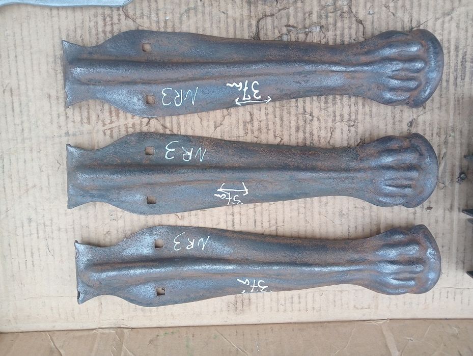 Nogi do  starych mebli  8 sztuk