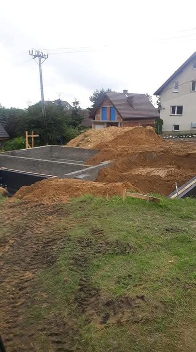 Usługi koparko ładowarka