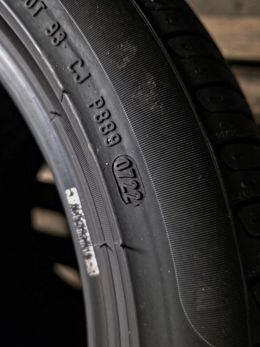 225/45r17 Pirelli | 8mm | 2022 | Преміум шини | Ідеальний стан | 4шт