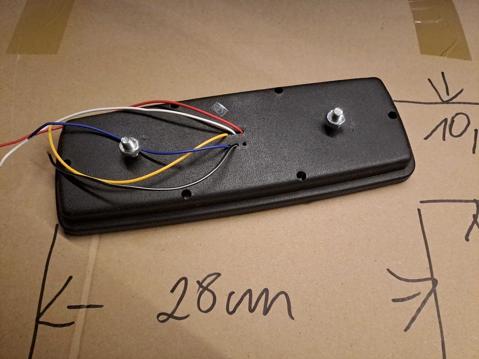 lampa tylna ledowa laweta przyczepa ciągnika busa diodowa