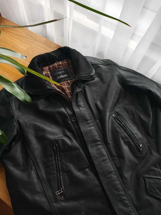 Commander kurtka wiosenna skórzana 100% Buffalo Leather Skóra bawola