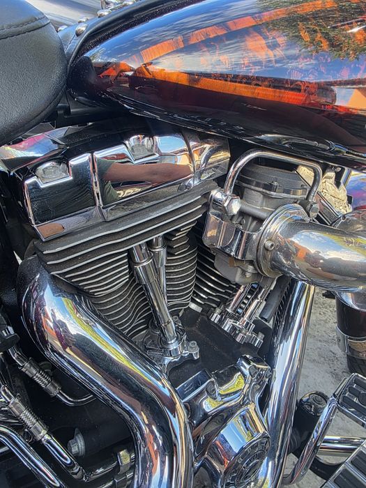 Harley davidson fat boy FLSTF classic custom