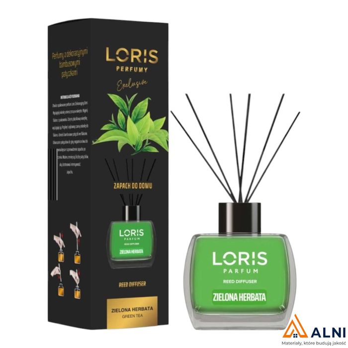 Zapach do domu odświeżacz 120ML LORIS ZIELONA HERBATA