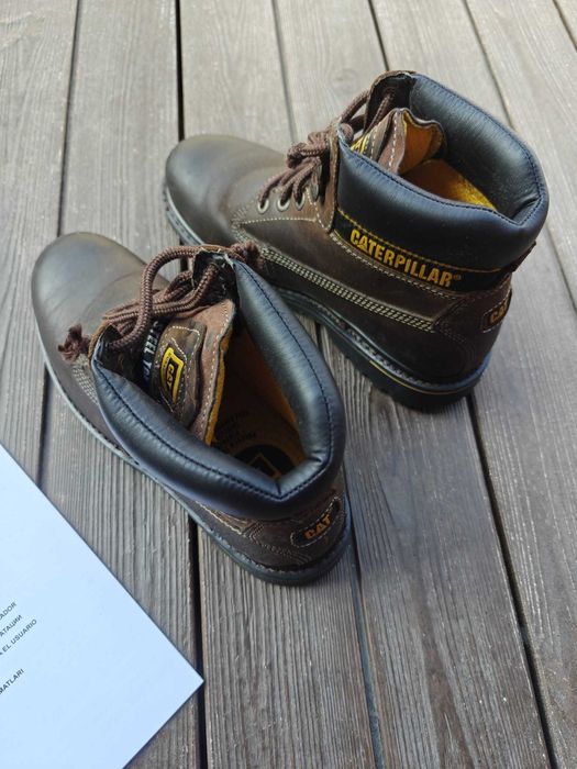 Botas Cat Holton S3 Segurança Biqueira Aço