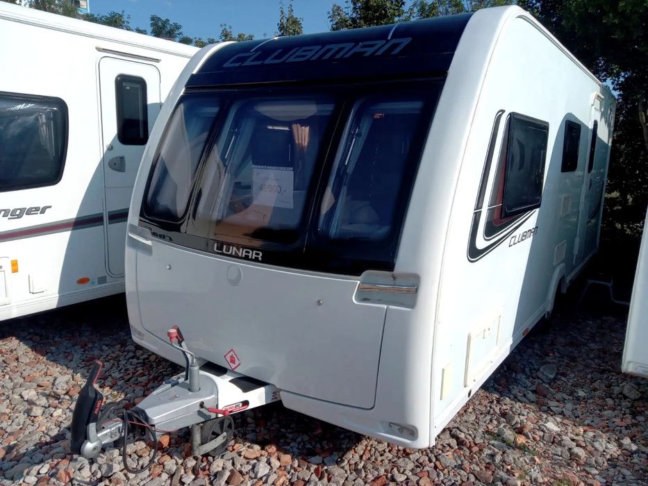 Lunar Clubman ES  LUX Przyczepa, Dwie Sypialnie, Duża Łazienka, Mover, ALDE !!!