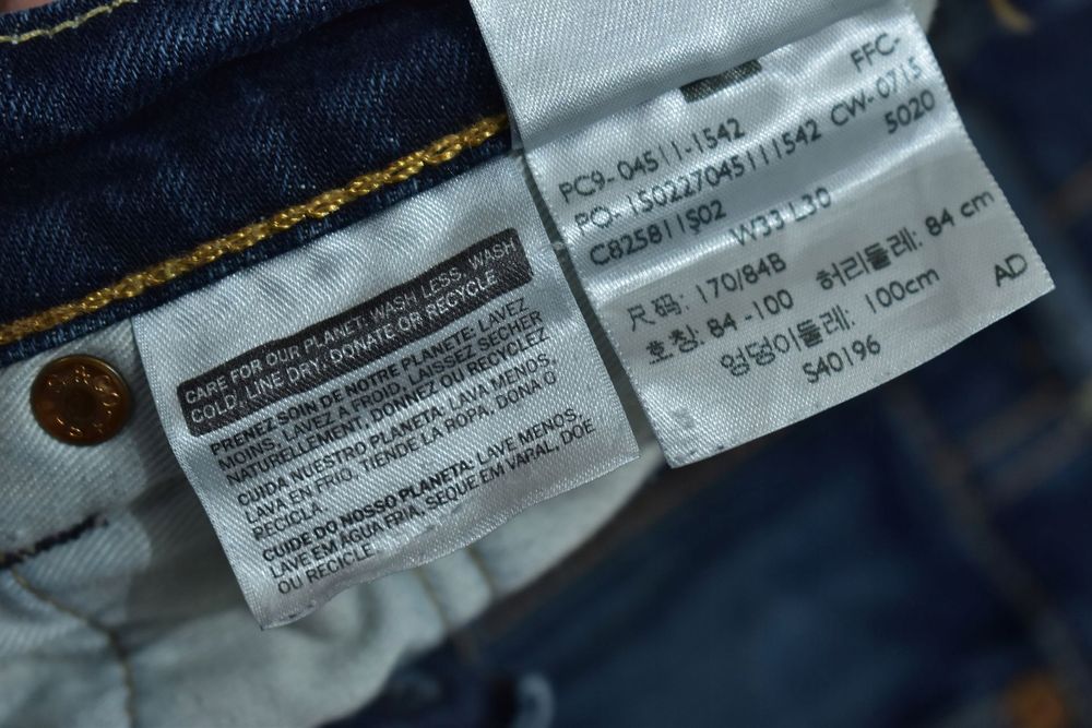 Levis 511 Męskie Spodnie Jeansowe Jeansy W33 L30