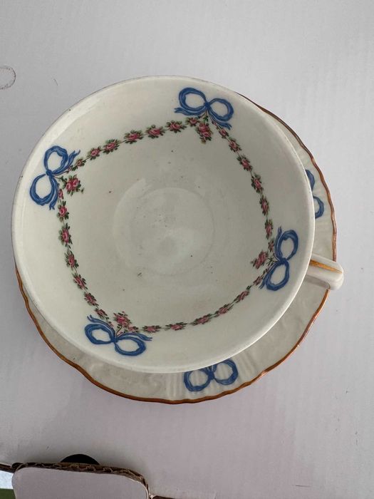 Chávena de café da Vista Alegre Lacinhos