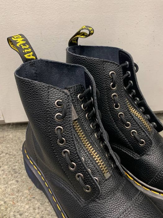 Черевики Dr. Martens Jadon Platform 40 41 чорні шкіряні на платформі