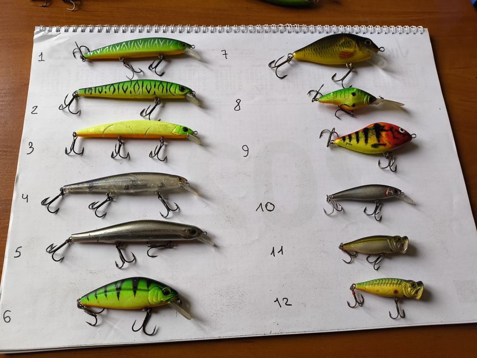 Воблери Мегабас, Джексон, Страйк про,Беркінг..