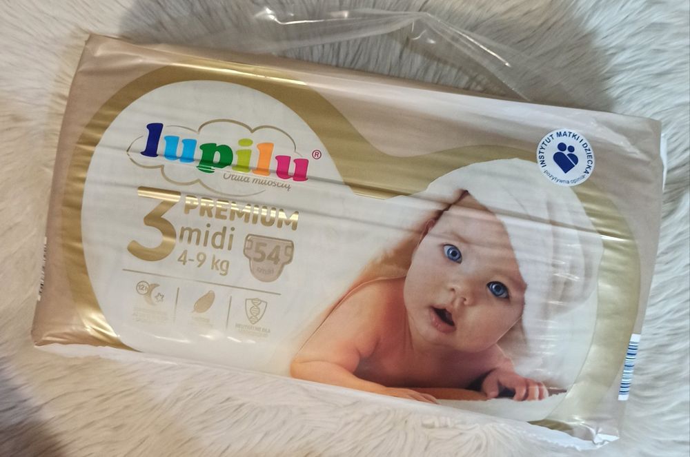 Підгузники Лупілу преміум 1,2,3,4,5,6 розміри!