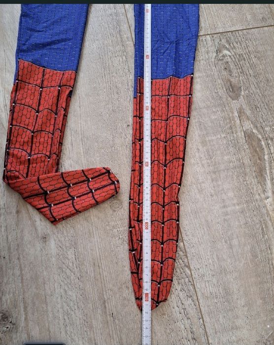 Rozm 110/116 (120) - Przebranie, strój Spider-Man - niebieski/czerwony