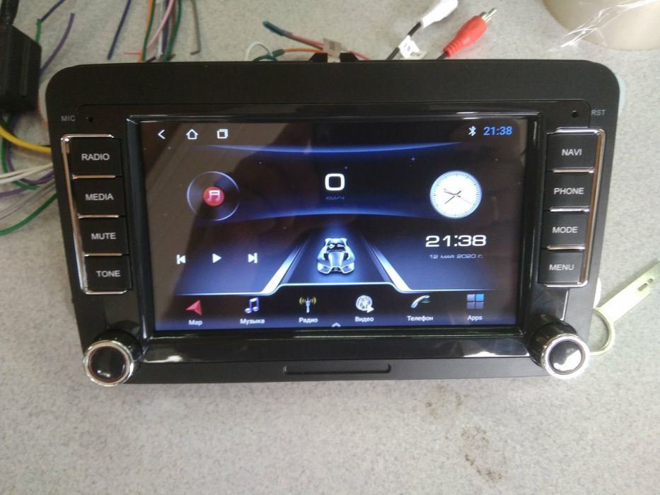 Штатная магнитола VW Skoda Seat android GPS навигация фольксваген