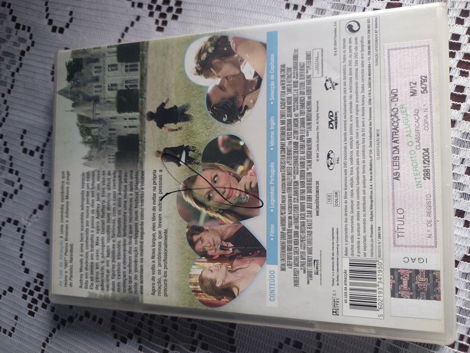 As leis da atração dvd