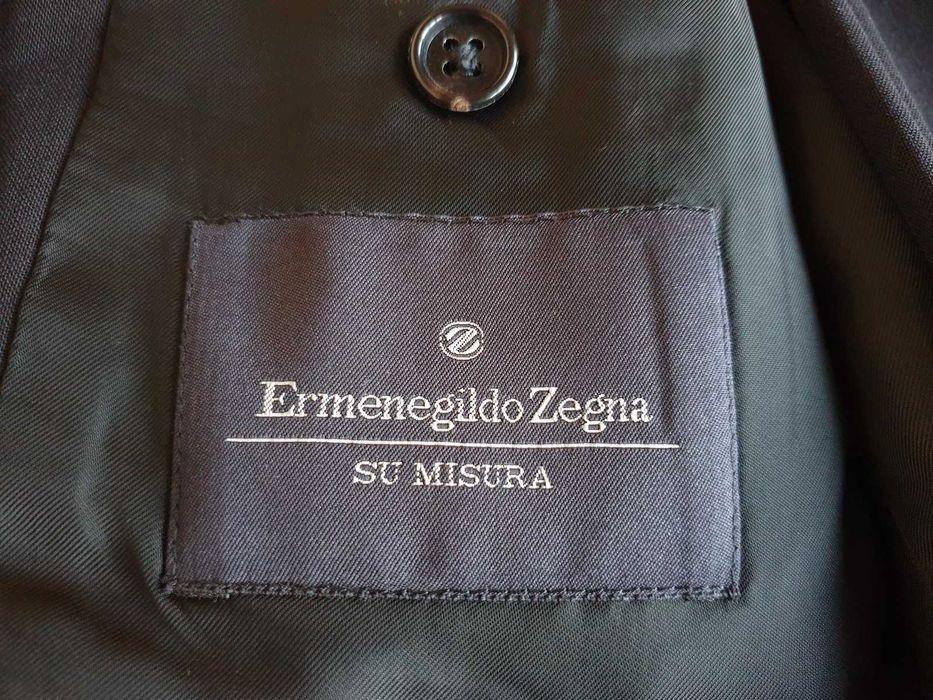 Garnitur Ermenegildo Zegna SU MISURA | HIGH PERFORMANCE | czarny