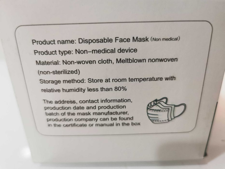 2000 MÁSCARAS CIRÚRGICAS DESCARTÁVEIS