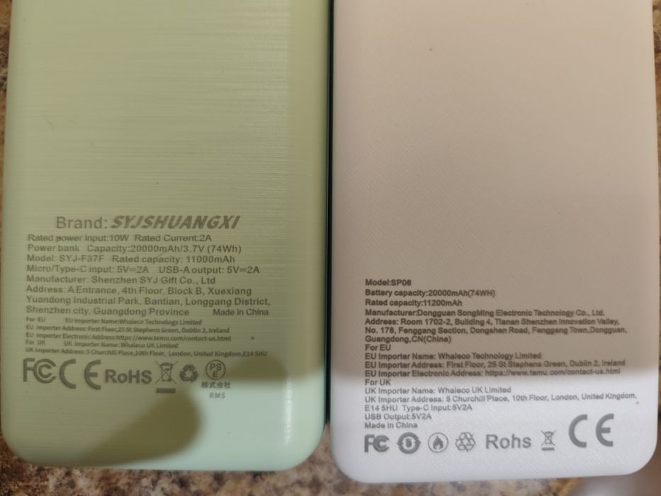 Powerbank 20000 mAh