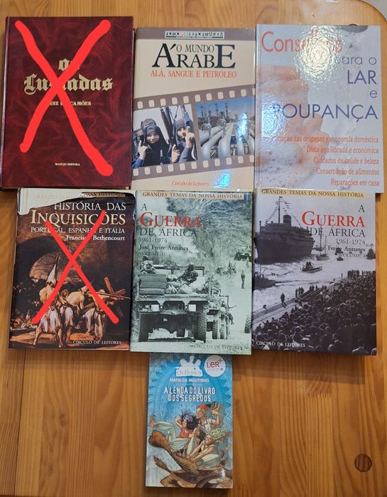Vários Livros Autores