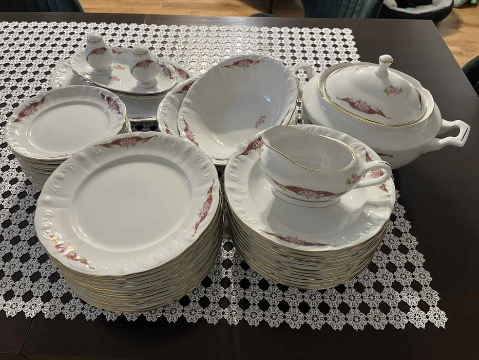 Serwis obiadowy z porcelany Rosenberg