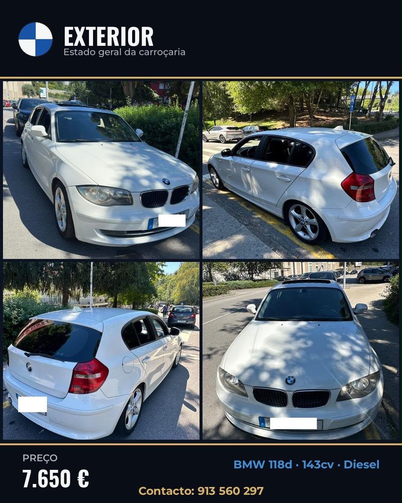 BMW 118 d Pack M