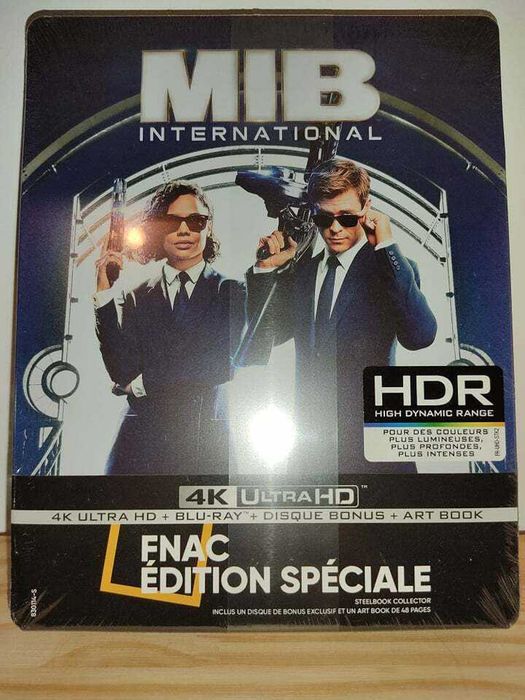 MIB International Faceci w czerni 3 steelbook 4K +2x Blu-Ray w.ENG