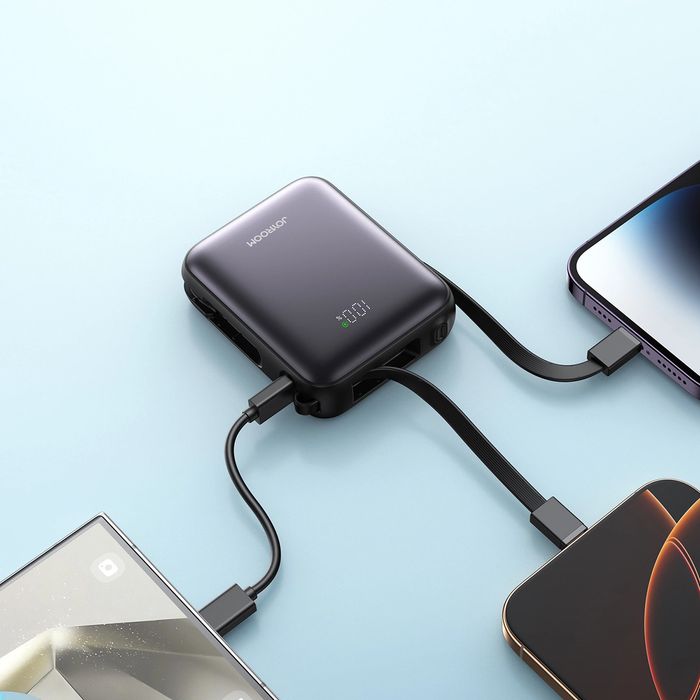 Powerbank Joyroom JR-PBF27 10000mAh 22.5W … USB-C i Lightning - czarny