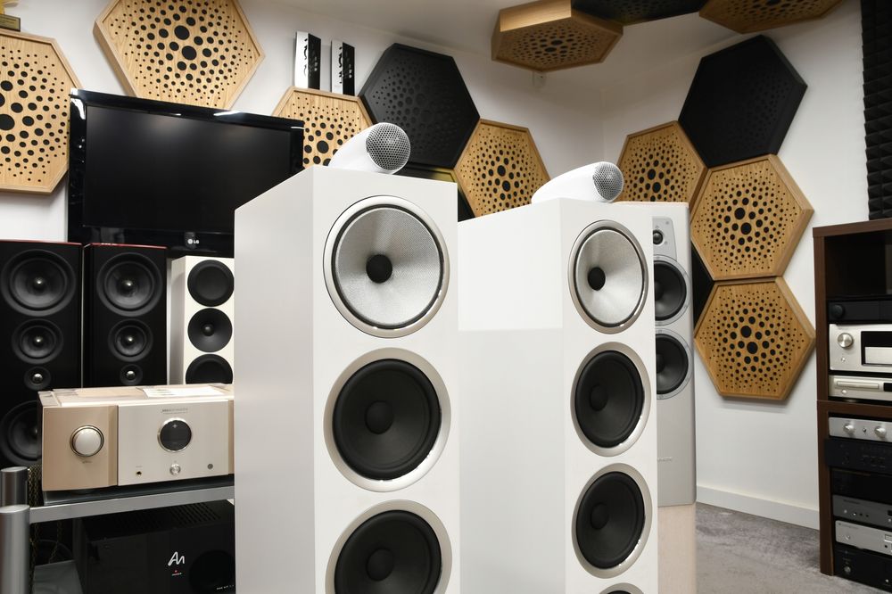 kolumny podłogowe stereo B&W Bowers&Wilkins 702 S2  Myślenice zamiana