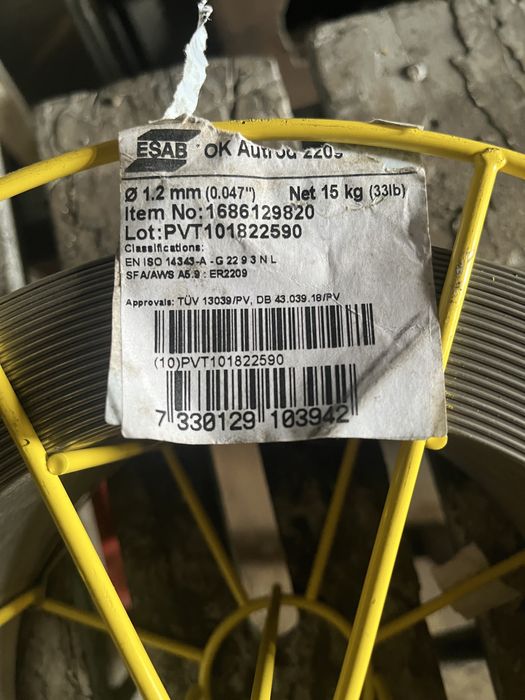 Drut spawlniczy nierdzewny  308