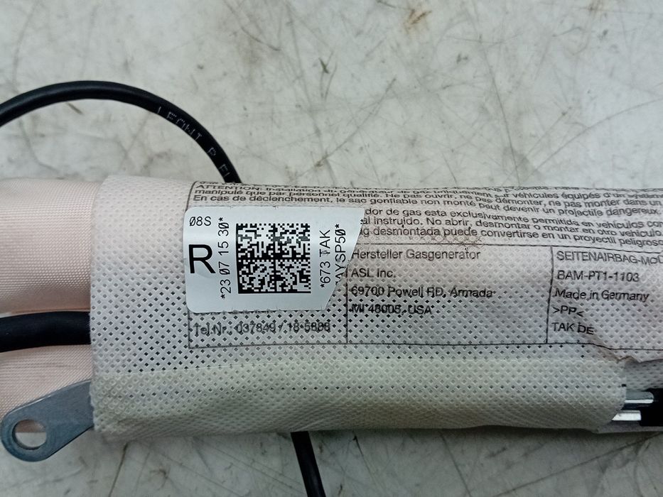 Airbag banco direito AUDI A4 (8K2, B8)