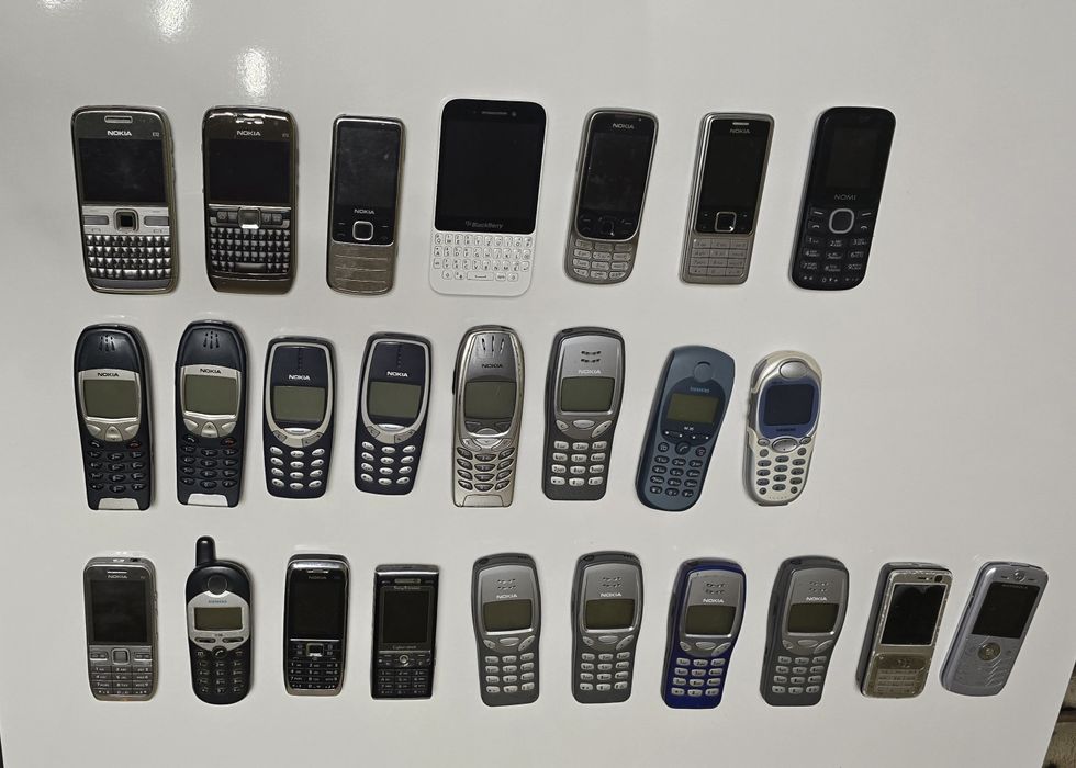 Pakiet telefonów kolekcja