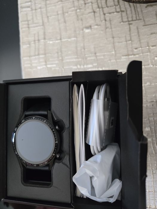 Huawei Watch GT 2 46mm Preto – Smartwatch com Caixa Original