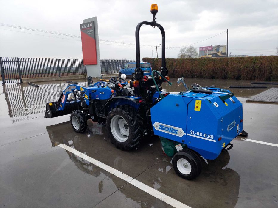 Mini prasa rolująca SOLIS SL-RB-0.8 - Prasa zwijająca Solis