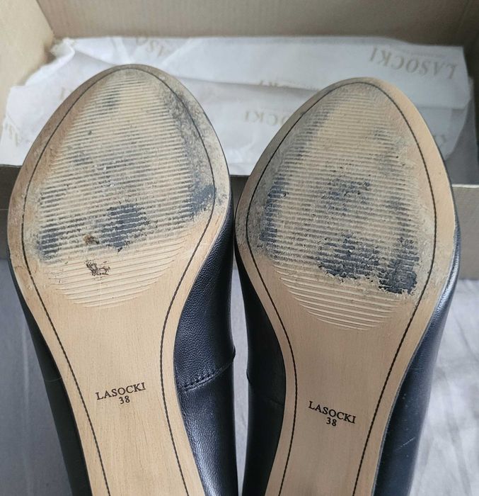 Półbuty Lasocki skórzane