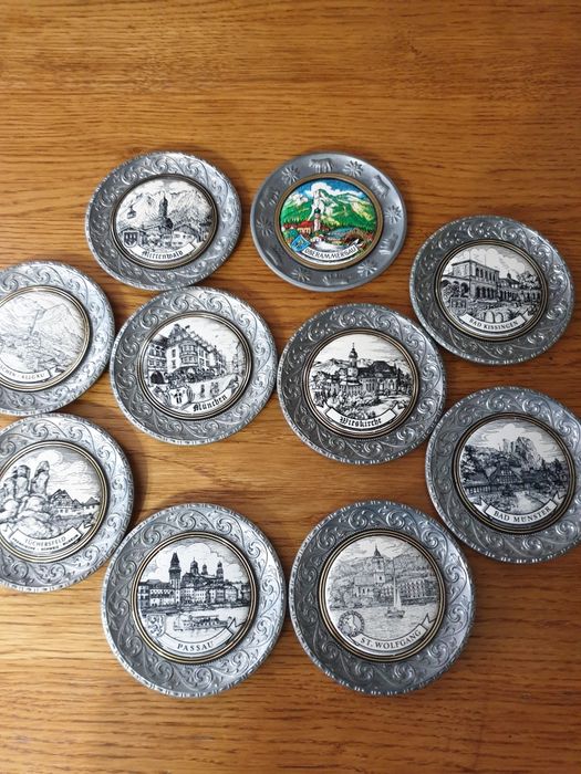 Тарілки на стіну,декор,привезені з Німеччини