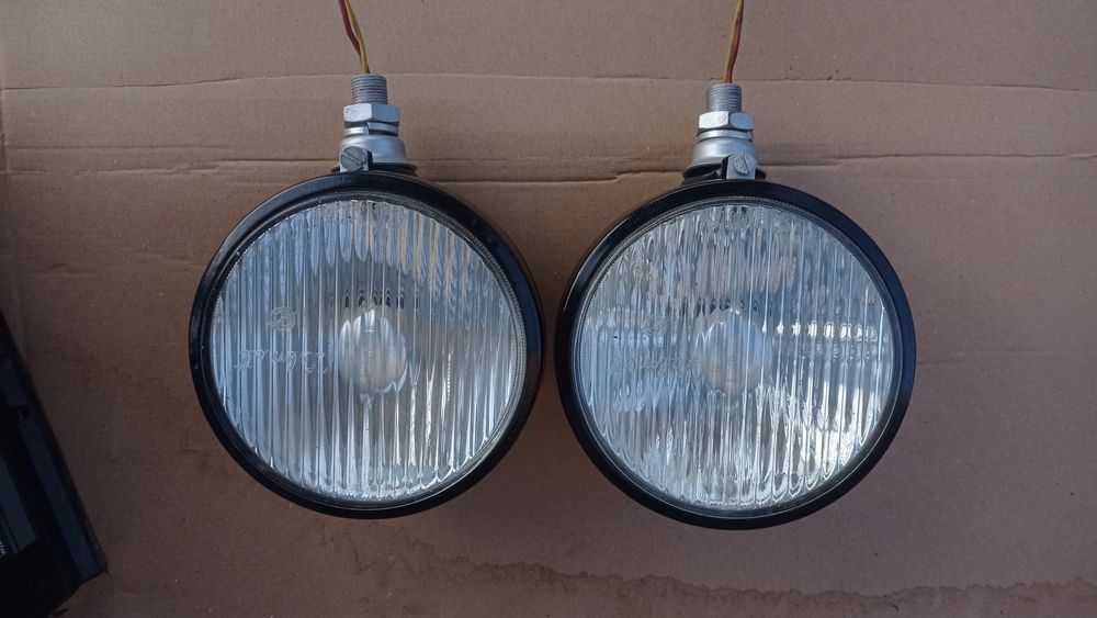 Lampy szperacze halogeny Zelmot PRL