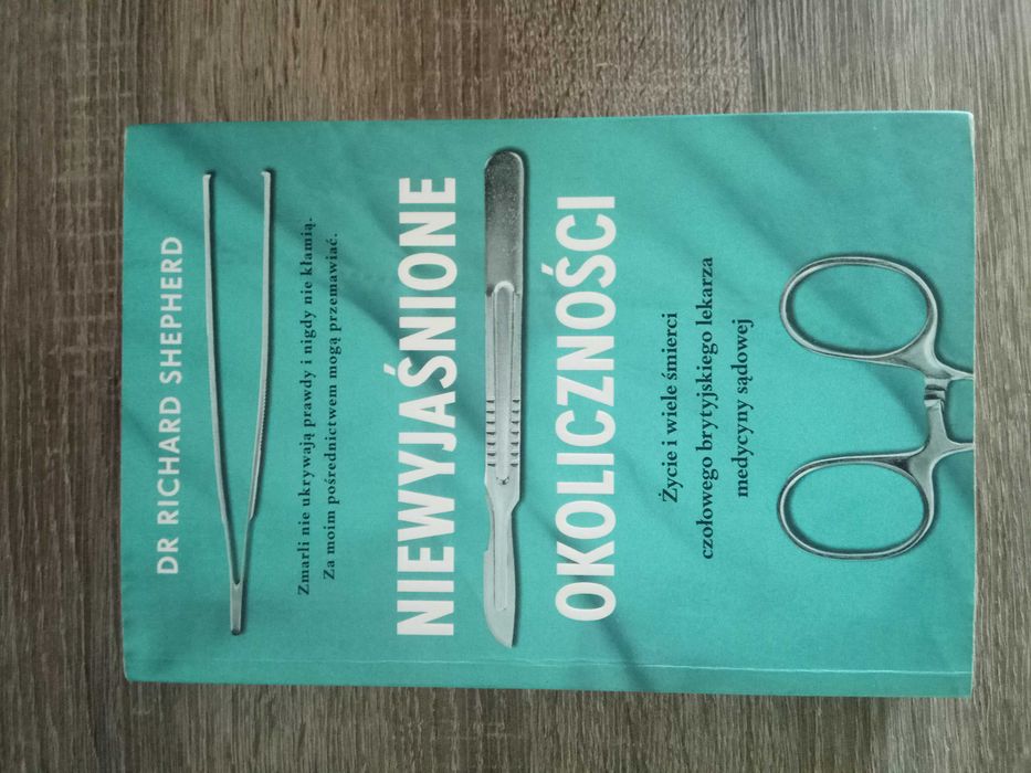 Niewyjaśnione okoliczności Dr Richard Shepherd