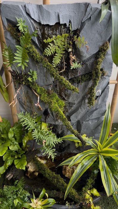 Cascata exterior e interior