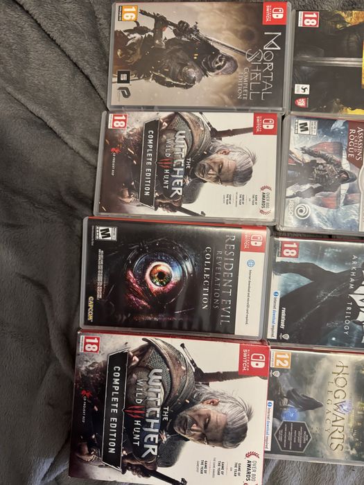 Ігри для Nintendo Switch — оригінальні картриджі