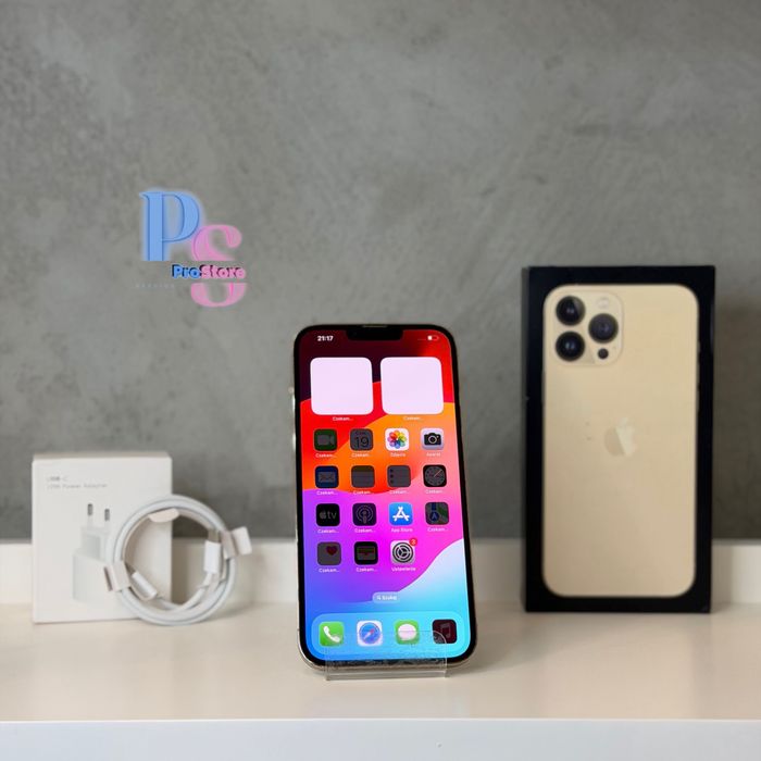 Apple iPhone 13 Pro Max 128GB Gold | Bateria 100% | Gwarancja/Faktura