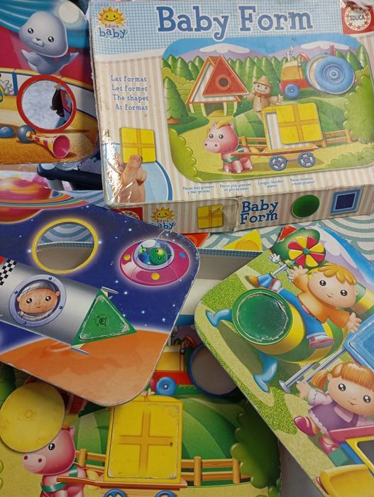 4 brinquedos/jogos pré - escola