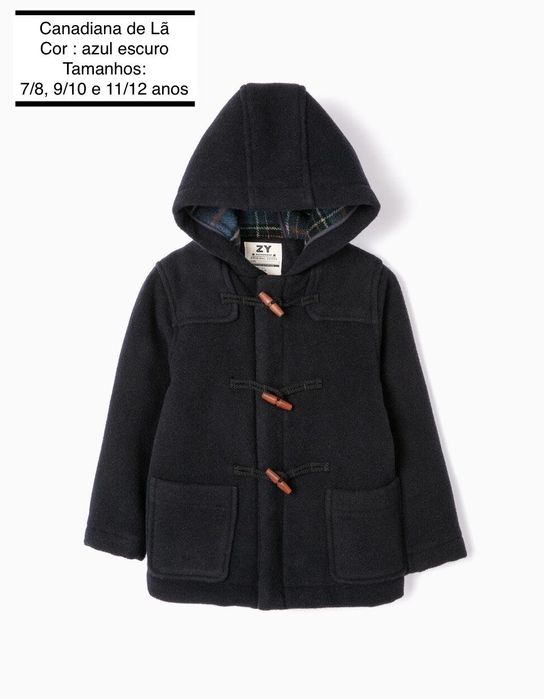 Casacos Novos 11/12 e 13/14 anos