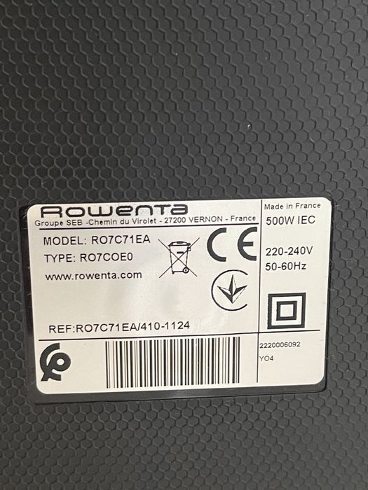 Пилосос для сухого прибирання без мішка Rowenta RO7C71EA