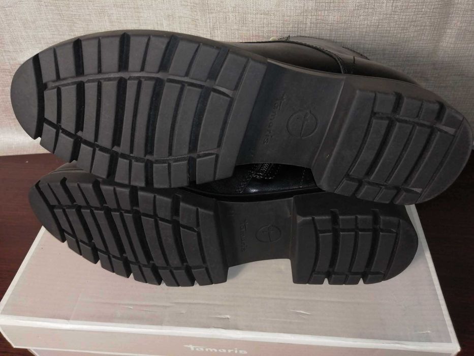 TAMARIS Wortmann Nowe Botki Damskie z perłami 41 Oryginalne 100%