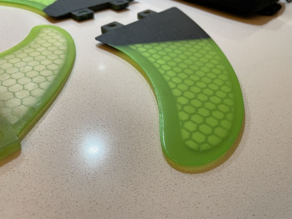 Quilhas Surf Fcs Twin + 1 Mark Richards Carbon