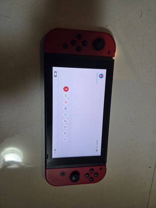 Nintendo Switch em caixa