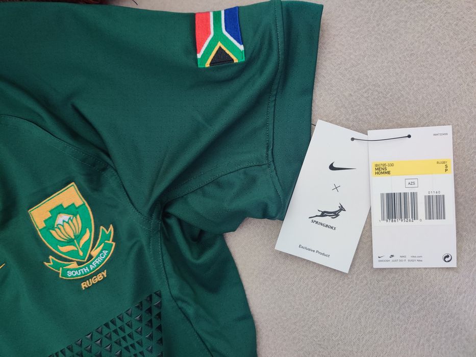 Springboks Camisola Nike Versão Jogador 2025/2026 Oficial e Genuíno