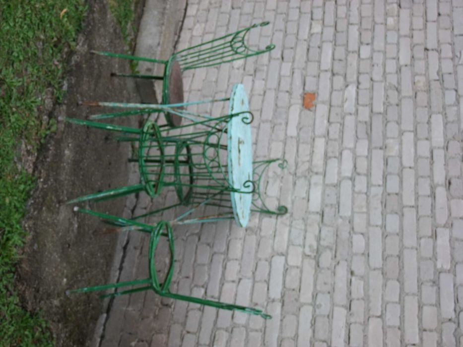 Zestaw krzeseł ogrodowych