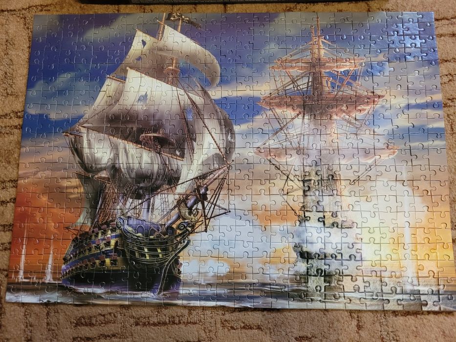 Пазли Danko toys-500 шт.Battle ships